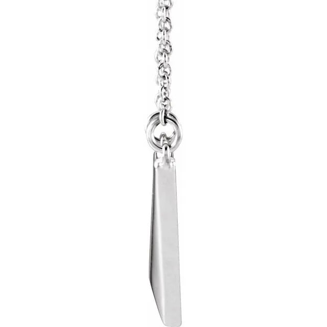 Sterling Silver V 1618 Necklace TreasureFineJewelers Necklaces