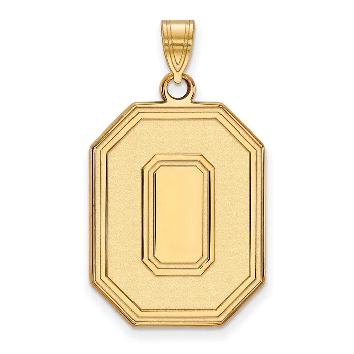 TreasureFineJewelers 10K Yellow Gold Ohio State University XL Pendant PreStyled Sets TreasureFineJewelers 10K Yellow Gold Ohio State University XL Pendant PreStyled Sets