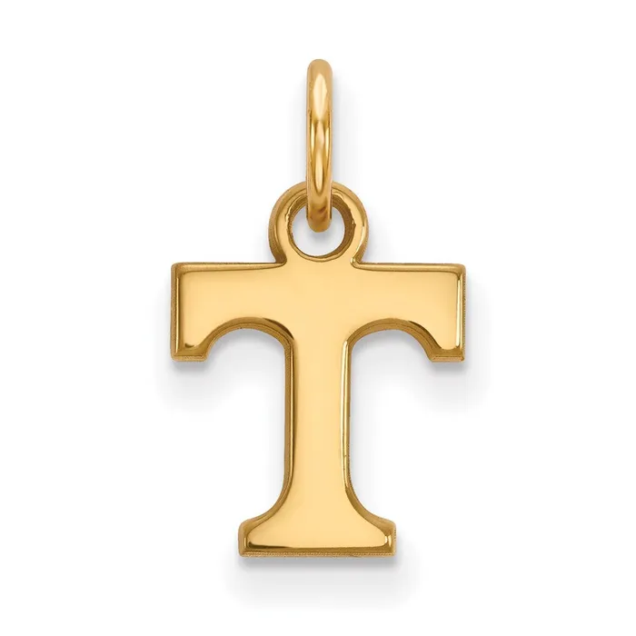 TreasureFineJewelers 10K Yellow Gold University of Tennessee XS Pendant Necklaces TreasureFineJewelers 10K Yellow Gold University of Tennessee XS Pendant Necklaces