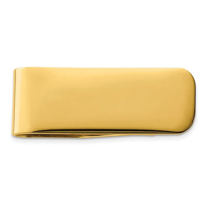 TreasureFineJewelers Bracelets Chisel Stainless Steel Polished Yellow IPplated Money Clip TreasureFineJewelers Bracelets Chisel Stainless Steel Polished Yellow IPplated Money Clip