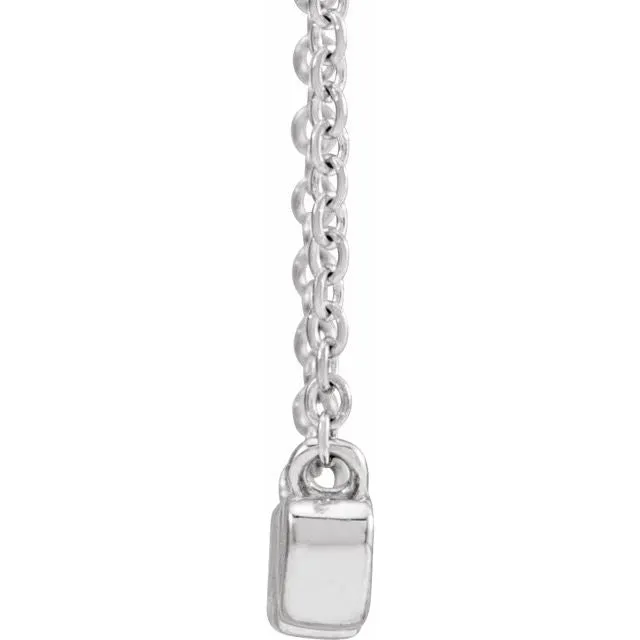 TreasureFineJewelers Necklaces Platinum 1957x461 mm Nana 18 Necklace