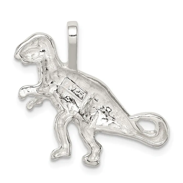 TreasureFineJewelers Necklaces Sterling Silver TRex Pendant