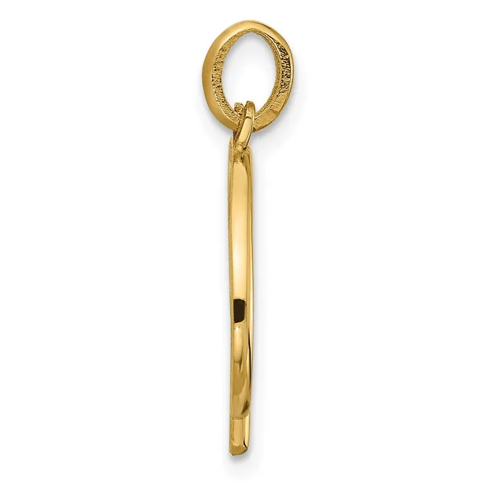 TreasureFineJewelers PreStyled Sets 14k Yellow Gold Fancy Letter P