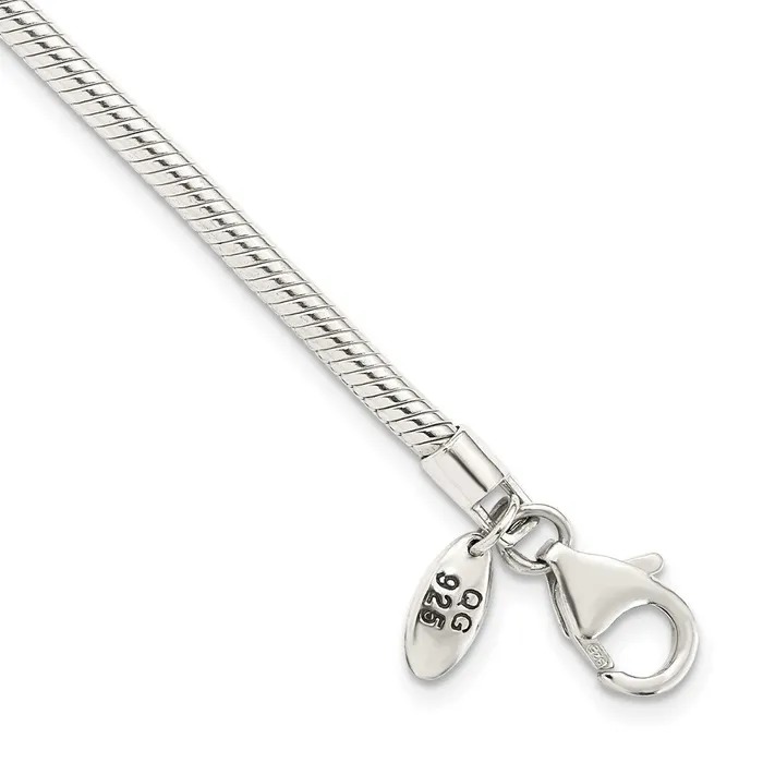 TreasureFineJewelers Rings Sterling Silver Reflections Lobster Clasp Bead Anklet TreasureFineJewelers Rings Sterling Silver Reflections Lobster Clasp Bead Anklet