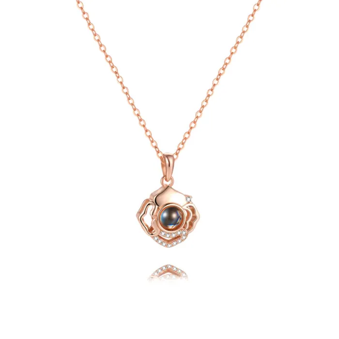 Trendolla Jewelry Custom Photo Chain Necklace Gold Silver Picture Pendant Necklace With Picture Inside Necklaces Trendolla Jewelry Custom Photo Chain Necklace Gold Silver Picture Pendant Necklace With Picture Inside Necklaces