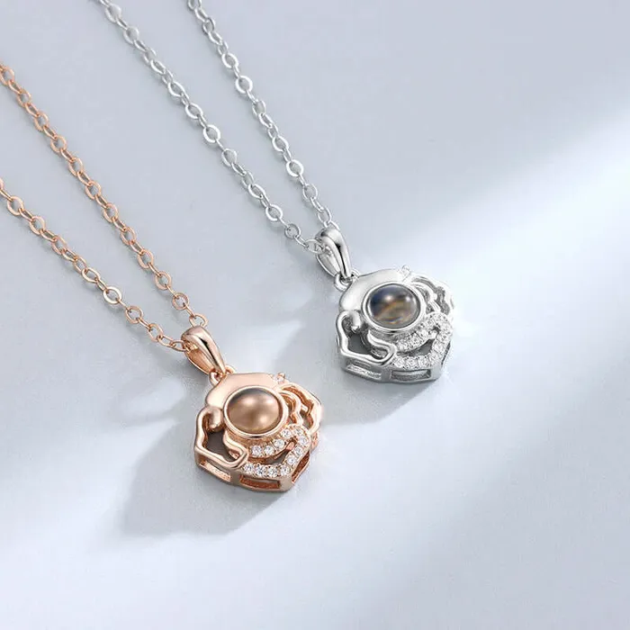 Trendolla Jewelry Custom Photo Chain Necklace Gold Silver Picture Pendant Necklace With Picture Inside Necklaces