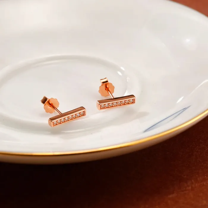 Trendolla Jewelry Earrings Rectangle Earrings The Comet Jewelry Set collection Designed by Tanin