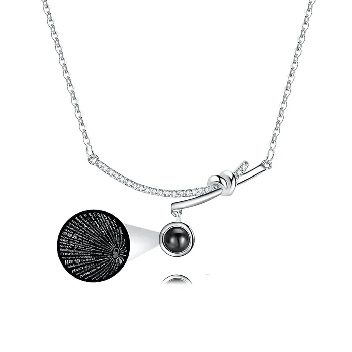 Trendolla Jewelry Necklaces Smile Necklace for Simple Girl I Love You Necklace With Picture Inside Trendolla Jewelry Necklaces Smile Necklace for Simple Girl I Love You Necklace With Picture Inside