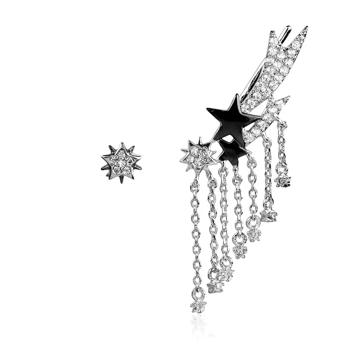 vendorunknown Earrings Shooting Star Creeper Earring