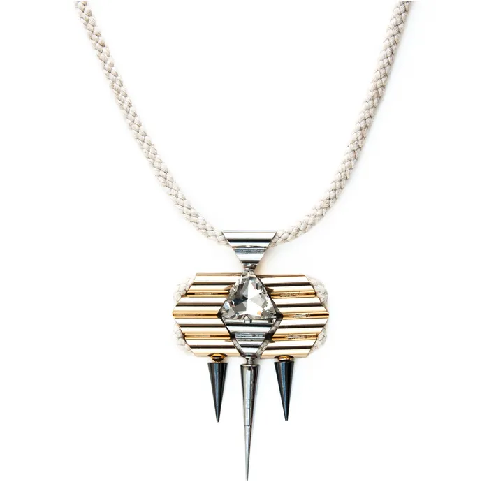 vendorunknown Necklaces Rope Highlight Pendant Necklace